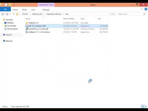 How to install jdk 7u7 and TextPad 1.4.7