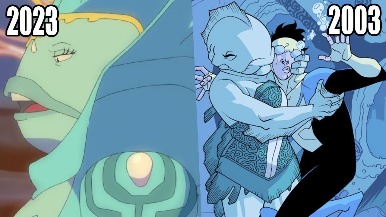 Invincible Season 2 Episode 2 & Comic Comparisons | 2003 VS 2023 - YouTube