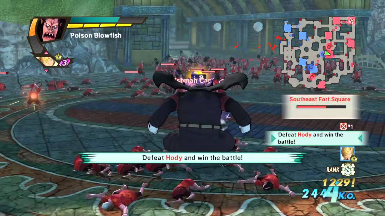 ONE PIECE PIRATE WARRIORS 3 Nightmare Log The Unknown Seas 1