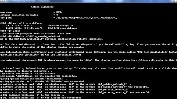 Db2 TSA 01 Setup HA on 1 Node