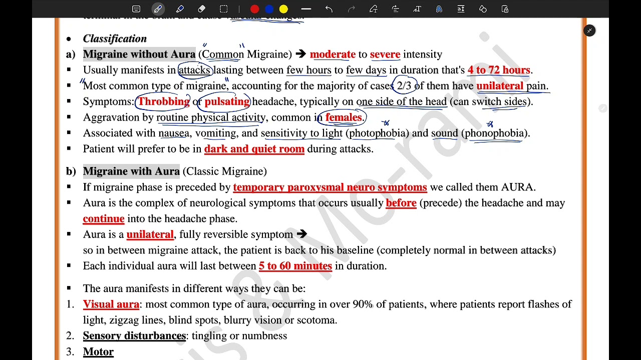 Headaches and Facial pain