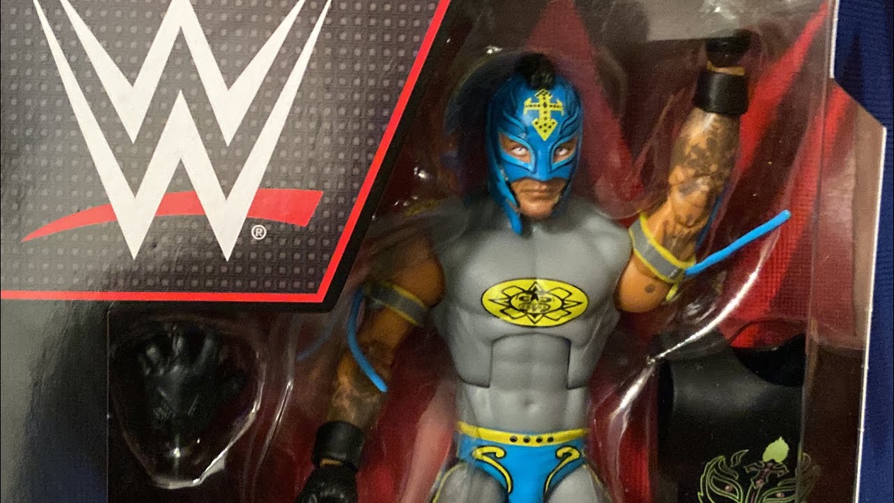 WWE ELITE TOP PICKS BATMAN REY MYSTERIO FIGURE REVIEW - YouTube