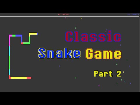Classic Snake Game 