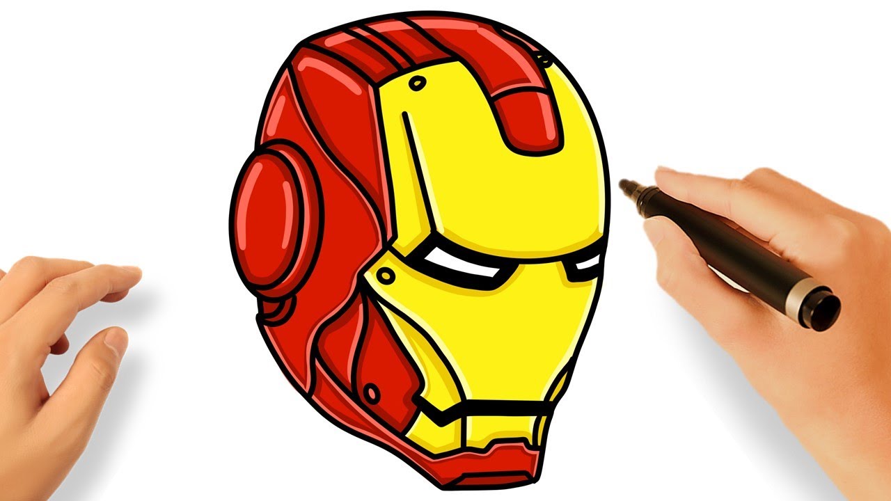 Iron Man Dessin Couleur Facile