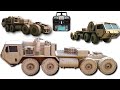 How to make RC CARDBOARD Military Truck | OSHKOSH HEMTT M983