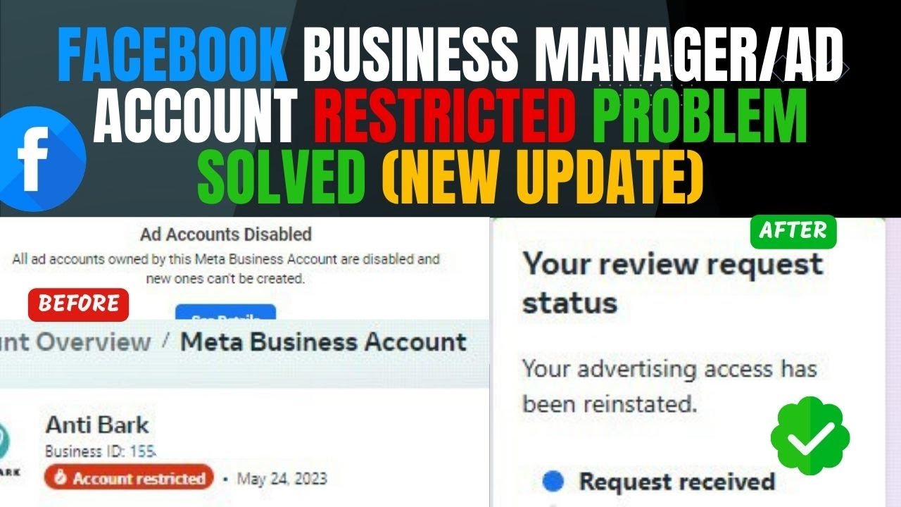 Facebook Business Manager: Restricted Account - LookinLA