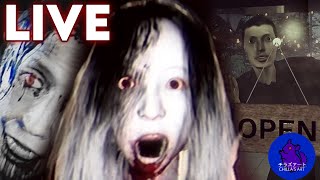 PLAYING THE BEST INDIE HORROR GAMES EVER! | CHILLARS ART MARATHON