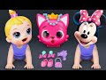 64 Minutes Satisfying with Unboxing Pinkfong Cashier Toys Doctor Set Ambulance Playset ASMR