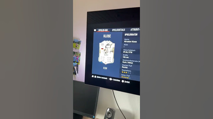 Miro Klose ist gut bei mir wie ist der bei euch￼