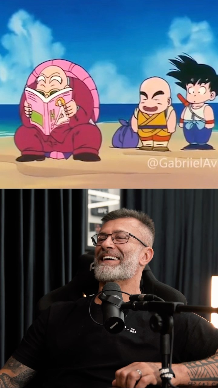 Reagindo a #dragonballz ? isso aí é treinamento marcial! ?
