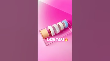 How should different types of tape be used? 🫣#lashhack #tdancelashes #lashtape #beginnerlashtech