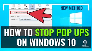 how to stop pop ups on windows 10 2024 [new method]