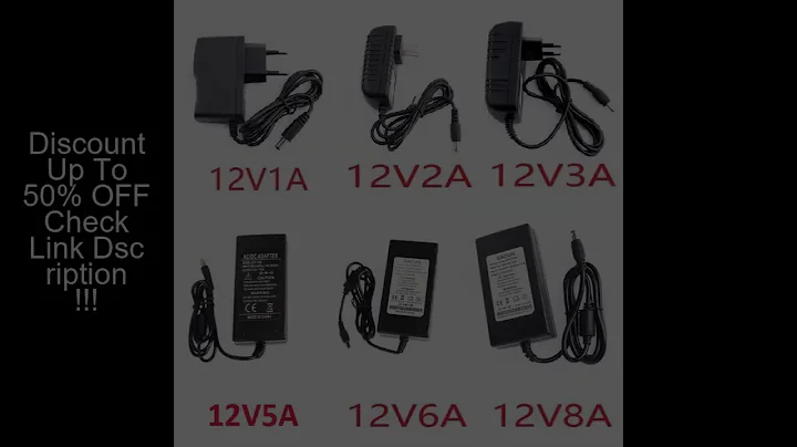 AC to DC 5V 6V 8V 9V 12V 13V 15V 24V Power Supply Adapter 1A 2A 3A 5A 6A 8A 220V To 12V Universal Ch