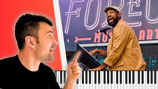 PJ Morton Piano Tricks REVEALED! // How Deep Is Your Love  Tutorial