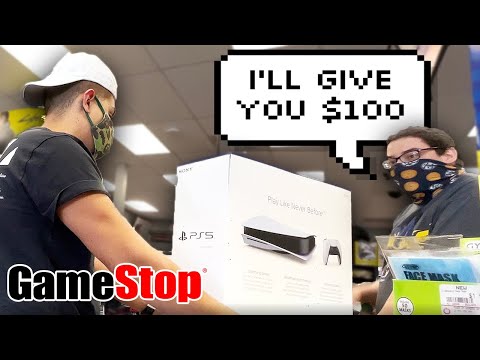 Selling Back The PS5 To Gamestop On Release Day