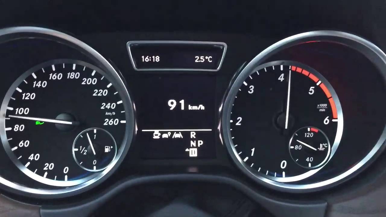 Mercedes ML 350 Bluetec acceleration YouTube
