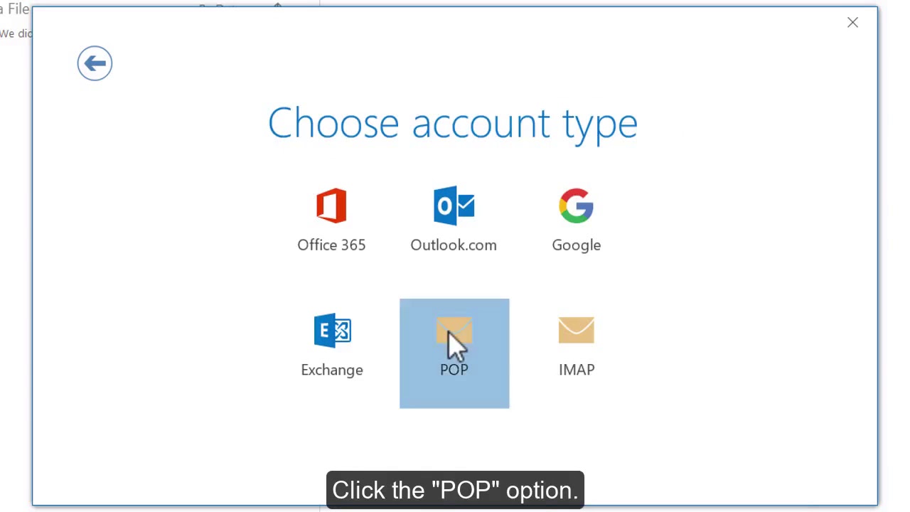 Outlook 2016-da POP e-poçt hesabını necə qurmaq olar?