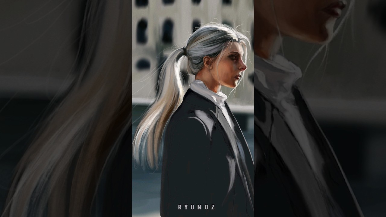 From Sketch To Masterpiece Procreate Portrait painting Tutorial 