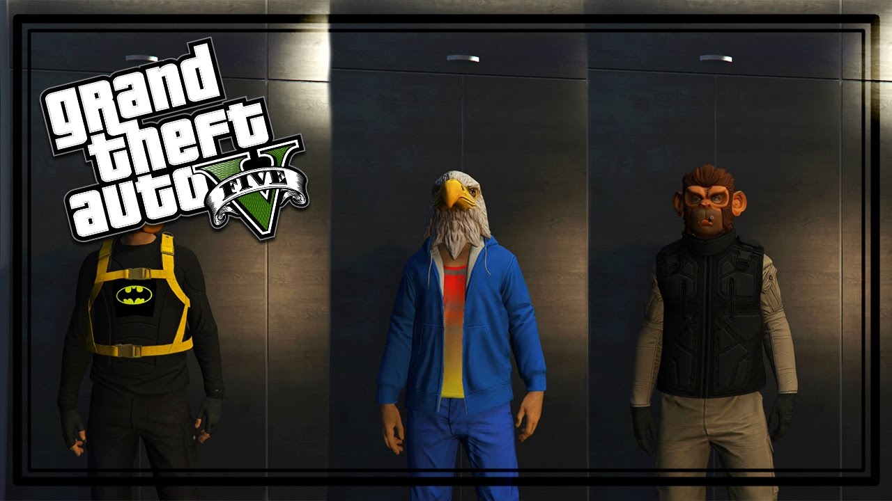 GTA 5 Online - My Top 5 Vanoss's Group Outfits - YouTube