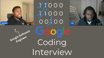 Mock Coding interview with a Google Software Engineer