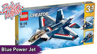 Лего Lego Creator Blue Power Jet 31039 Brickworm