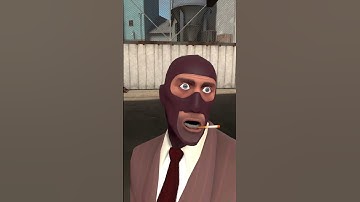 pyro tells spy to wait #tf2 #gmod #animation