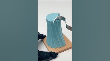 Cutting kinetic sand #asmr #satisfying #relaxing #kineticsand