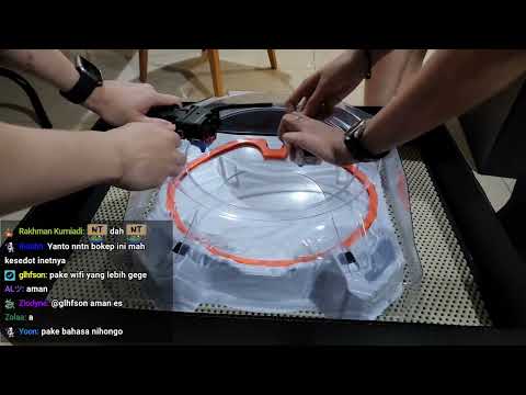 REUPLOAD BEYBLADE X INVITATIONAL SPONTAN UHUY NO RUNGKAD