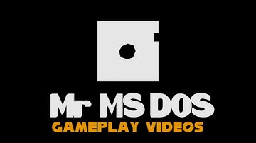 (Unused) Mr. MS DOS Gameplay Videos Intro
