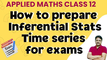 how to prepare "Time Series & Inferential Statistics" | Exam Strategy | Gaur Classes | Applied maths