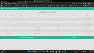 Internship management