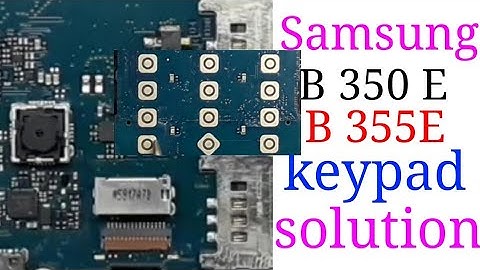 Samsung 350 E keypad problem 100%||Samsung 350E 355E keypad not working solution||