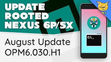 Update Rooted Nexus 6P/5X to August Security Update [fastboot][OPM6.H1]