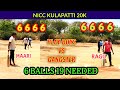 Cricket  round 1  gangsters vs play boys  nicc kulapatti 20k tournament lhcctrichy