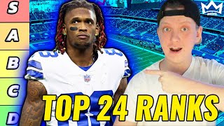 Top 24 Overall Rankings & Tiers | 2024 Fantasy Football