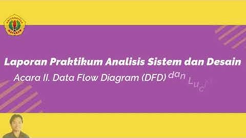 Simple Tutorial, Membuat Data Flow Diagram (DFD) Menggunakan Lucid.App (LucidChart) atau Ms. Visio