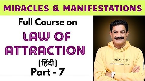 Full Course on Law of Attraction | Part 7| SimplyRamVerma | 