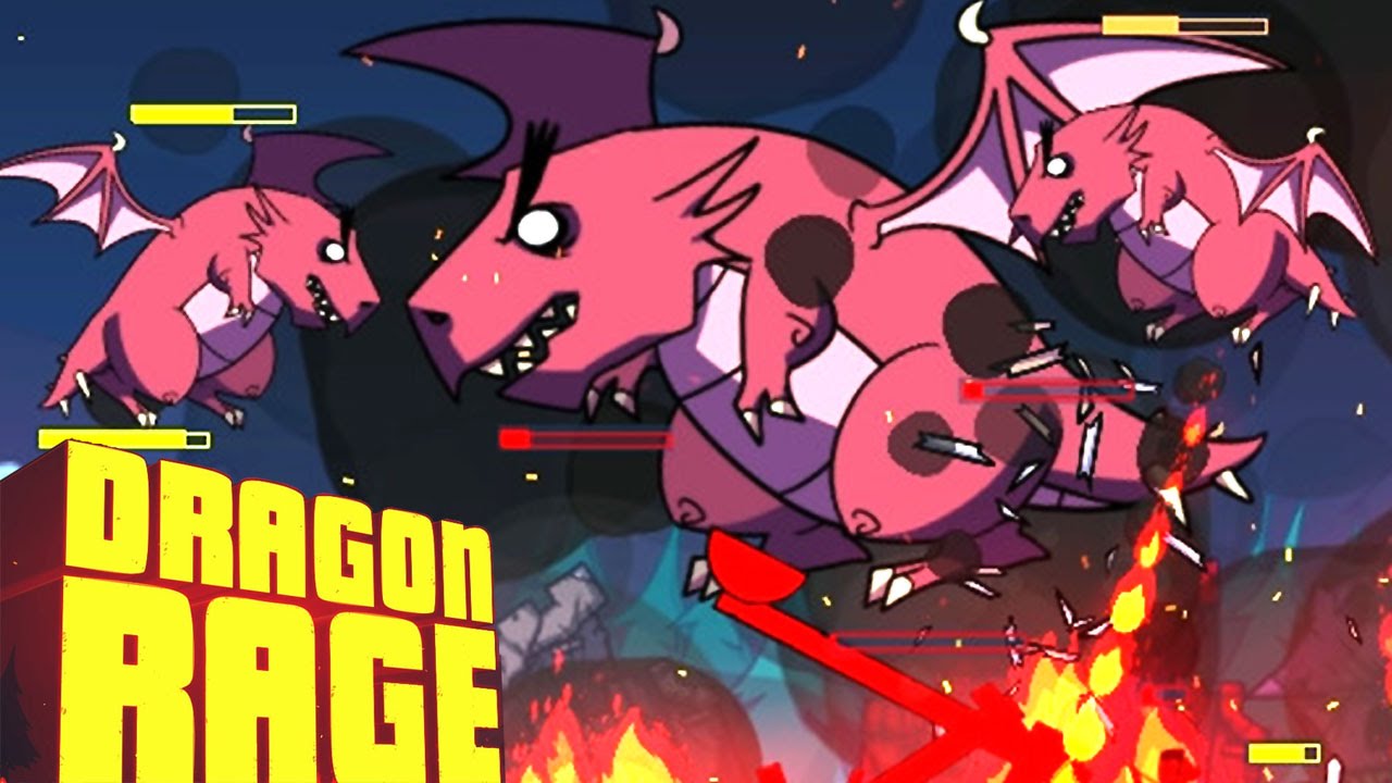 드래곤 레이지 - 용의 분노 먹방! 스트레스 풀리는 무한폭주게임 (Dragon Rage) | 풍월량 - YouTube