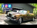 1985 Bentley Continental Convertible RETRO DRIVE REVIEW • Classic Cars & Monterey Car Week 2017 EP 4