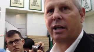 Celtics Danny Ainge addresses Ray Allen departure