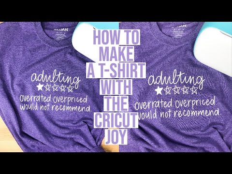 HOW TO MAKE A TSHIRT WITH THE NEW OFFSET FEATURE IN CRICUT DESIGN SPACE 