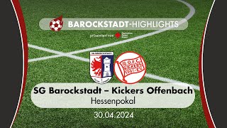 Highlights: Hessenpokal-Drama zwischen SG Barockstadt und Kickers Offenbach #torgranate