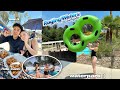 I went to a WATERPARK with my boyfriend... | VLOGGING ON RIDES*