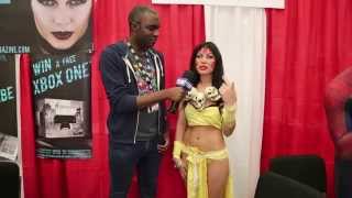 Cosplayer Undead DU as Dhalsim from Street Fighter
