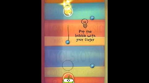 Cut The Rope Experiments Getting Started Level 1-3 3 Star Walkthrough