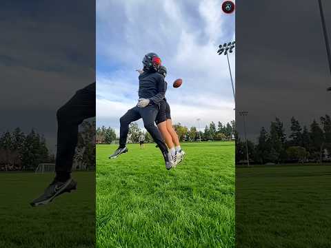 He Was Just Practicing… Then Invented a New Move! 😮🏈 (🎥_@realdockery) #shorts #viralvideo thumbnail