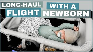 BABY’S FIRST FLIGHT | FLYING 11 HOURS SOLO WITH NEWBORN TO HAWAII | 2MONTHSOLD | SUMMER WINTER MOM