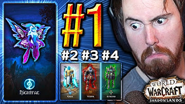 Results Are In! Asmongold on the MOST POPULAR Covenants | By Preach (Shadowlands)