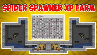 Minecraft Spider Spawner XP Farm