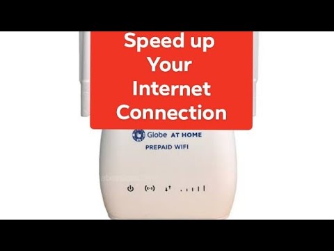 TUTORIAL: Speed up Internet Globe At Home Prepaid Wifi || Bandslocking || Better connection 2022